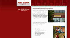 Desktop Screenshot of middletennesseefamilymedicine.com